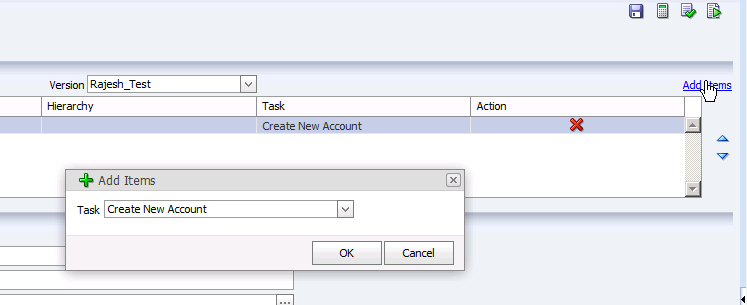 Integrated workflow in Oracle Data Relationship Management