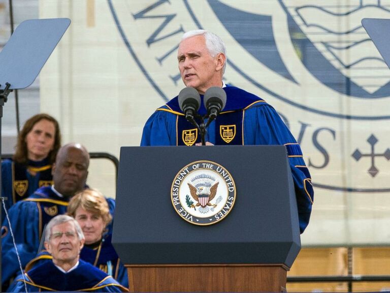 Mike Pence and Notre Dame students: misplaced idealism and inappropriate behavior