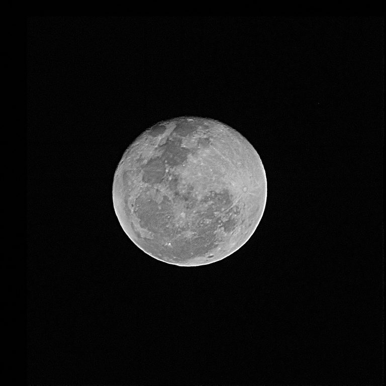 Full moon  – stacked pictures.